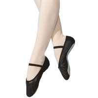 Leather Ballet Shoes (black) (image for) Leather Ballet Shoes (black)