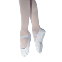 (image for) Leather Ballet Shoes (white)