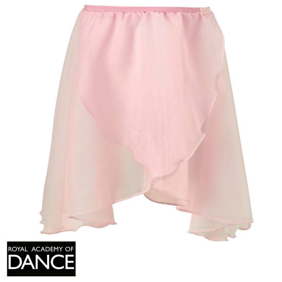 Elasticated Georgette Skirt Ski01 Pink Hf Dance Clothes Dance Shoes Baillando Dancewear 